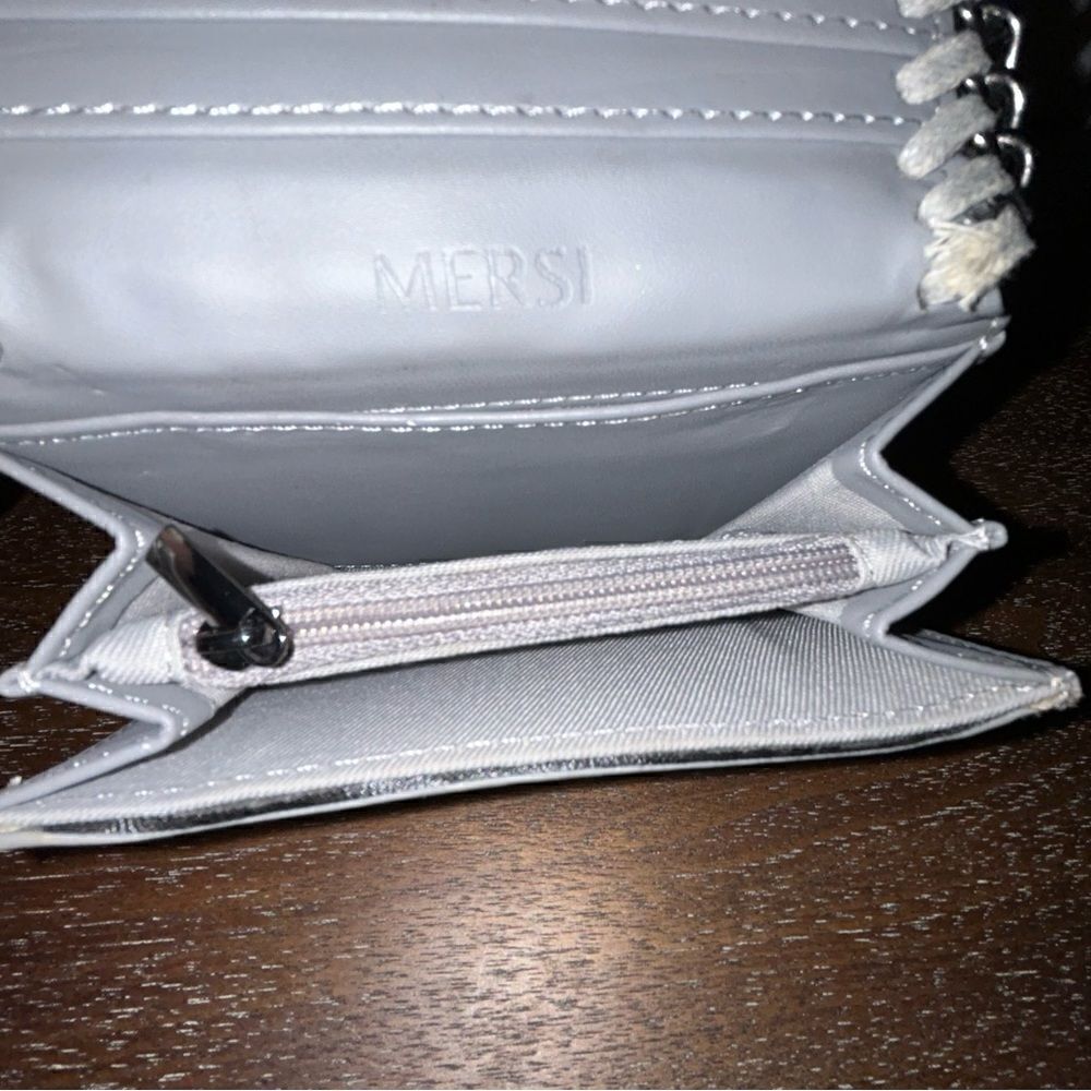Mersi Alicia Chain Foldover Wallet - Picture 3 of 4